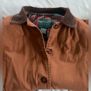 Vintage Preston & York brown utility jacket- size M
